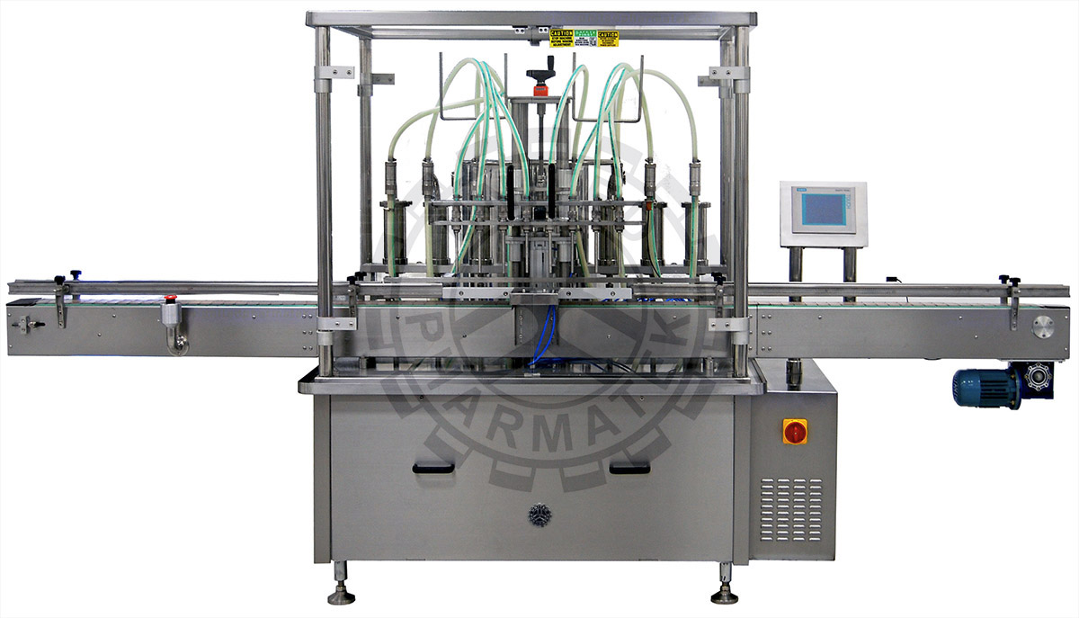 Filling and shop packaging equipment