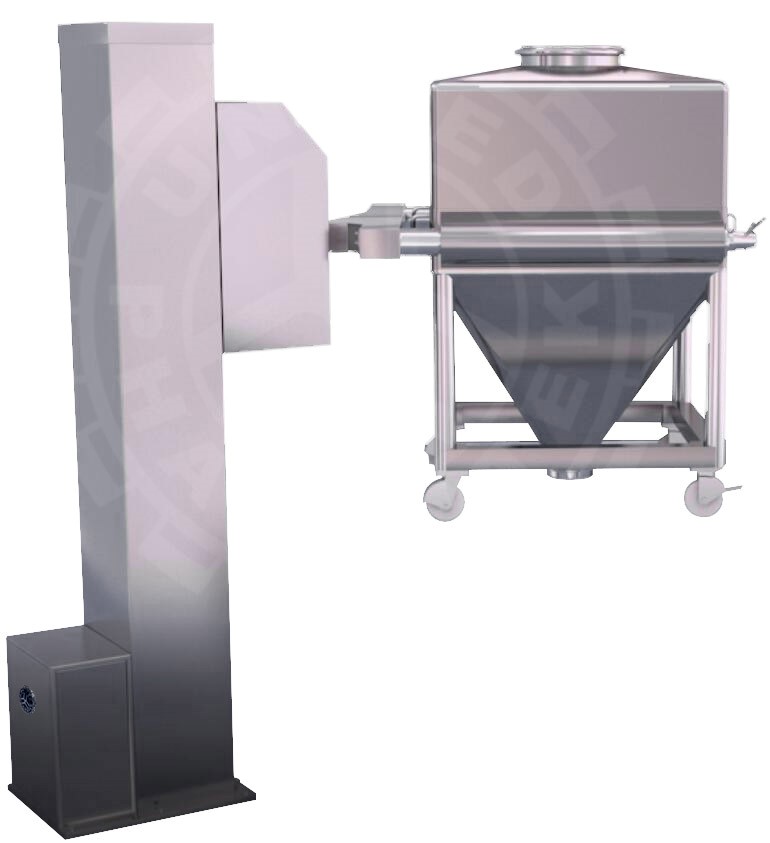 Single Post IBC Bin Blender United Pharmatek