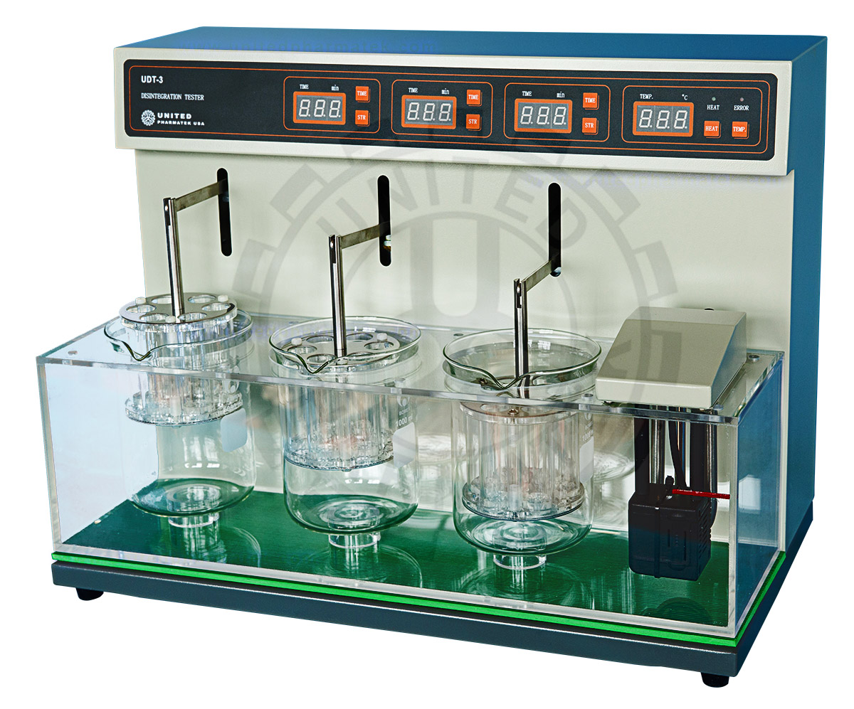 udt-tablet-disintegration-tester-lab-instruments-united-pharmatek